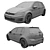 2014 Volkswagen Golf GTI: High Detail 3D Model 3D model small image 4