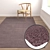 Luxurious Carpet Set: High-Quality Textures. 3D model small image 5