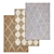 Premium Carpet Set: High-Quality Textures, Multiple Variations 3D model small image 1