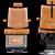 Ultimate Barbershop Chair Collection 3D model small image 3