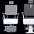 Ultimate Barbershop Chair Collection 3D model small image 4