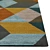 Elevate Your Interior with Stylish Carpets 3D model small image 2