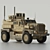  Cougar 4x4 Military Vehicle: Rugged & Reliable 3D model small image 1