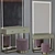 Luxury Console Dressing Table Set 3D model small image 2