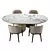 Elegant Opera Dining Set 3D model small image 2