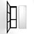 Reflective Solution: Door Mirror for Switchboard 3D model small image 1