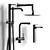 Ultimate Shower Set: Paffoni Syncro, Skalen Faucet 3D model small image 1