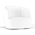 Glamorous Gwyneth Boucle Chair 3D model small image 4