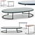 Contemporary Elegance: Ortis Side Table by Lema 3D model small image 1