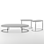 Contemporary Elegance: Ortis Side Table by Lema 3D model small image 2