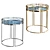 Elegant Doric Side Table 3D model small image 1