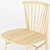 Remnick Chair: Vintage-Inspired Elegance 3D model small image 2