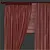 Revamped, Retopologized Curtain 740 3D model small image 3