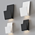 Modern LED Outdoor Wall Sconce 3D model small image 3