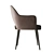 Elegant Scala Armchair - Ref. 1866 3D model small image 2