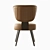 Sicis Blow Chair: Distressed Elegance 3D model small image 3