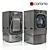 LG Twinwash WM4370HKA: The Ultimate Laundry Power Duo 3D model small image 1