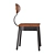 Ari Industrial Bar Chair: Stylish Design for Restaurants & Bars 3D model small image 4