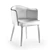 Leos Dining Chair: Stylish and Comfortable 3D model small image 2