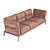 Cozy Comfort Adda Sofa 3D model small image 1