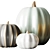 Autumn Harvest Pumpkin Set 3D model small image 2