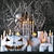 Spooky Halloween Decor Set 3D model small image 5