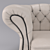 Classic KOH-I-NOOR Armchair in Oregon Eco Leather 3D model small image 4