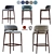 Aster Grange Bar Stool: Sleek and Stylish Seating 3D model small image 14