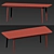 Modern Claire Dining Set 3D model small image 5
