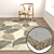 Luxury Carpets Set for Stunning Interiors 3D model small image 5