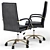 Elegant Modani Pandino Office Chair 3D model small image 2