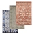 Luxury Carpet Set: High-Quality Textures, Various Variations 3D model small image 1
