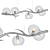 Modern Elegance: Ersa Linear Chandelier 3D model small image 1