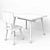 Title: Casper Kids Table and Classic Chair 3D model small image 5