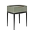 Modern Grey Bedside Table 3D model small image 2