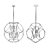 CEZINO Pendant Lamp: Stylish and Practical 3D model small image 3
