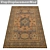 Luxury Carpet Set: High-Quality Textures 3D model small image 3