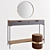 Garda Decor Dressing Table Set 3D model small image 2