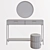 Garda Decor Dressing Table Set 3D model small image 10