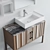 Alice Hide Bathroom Set 3D model small image 2