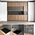 Sliding Hidden Kitchen Cabinet 3D model small image 1