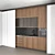 Sliding Hidden Kitchen Cabinet 3D model small image 3