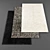 Luxury Rug Collection: 5 Exquisite Carpets with Texture Archive 3D model small image 1
