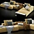 Modern and Sophisticated Poliform Westside Sofa 3D model small image 4