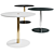 Sleek Swiss Restaurant Table 3D model small image 1