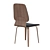 Versatile OMNI CHAIR: Stylish, Industrial, Scandinavian Design 3D model small image 3