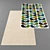 Modern Style Rug Set 3D model small image 3