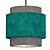 Modern Concrete Ceiling Lamp 3D model small image 2