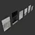 Premium Interior Paint Set: High-Resolution Textures & Seamless Wood Material 3D model small image 5