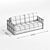 Drim 3-Seater Velvet Sofa 3D model small image 4